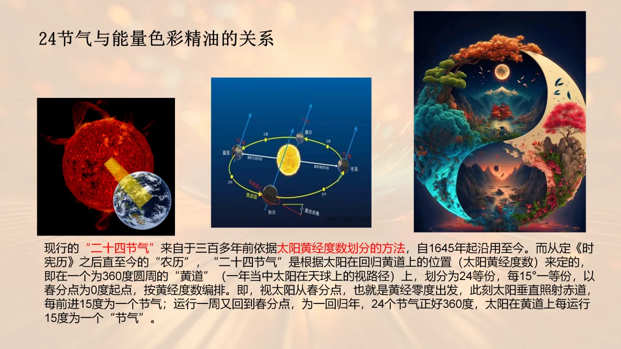 二十四节气与能量色彩精油的对应关系
